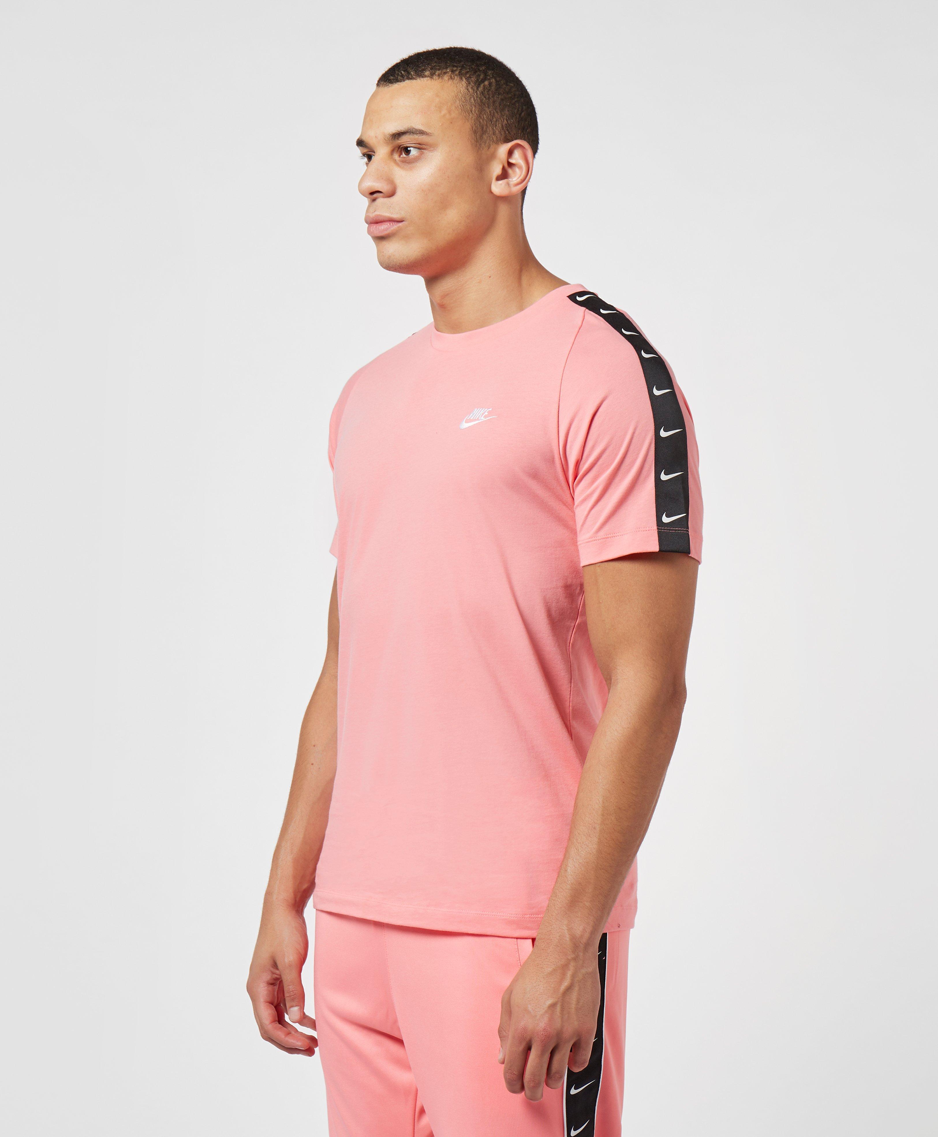 Camiseta Rosa Con Cinta Del Logo Nike De Hombre De Color, 44% OFF