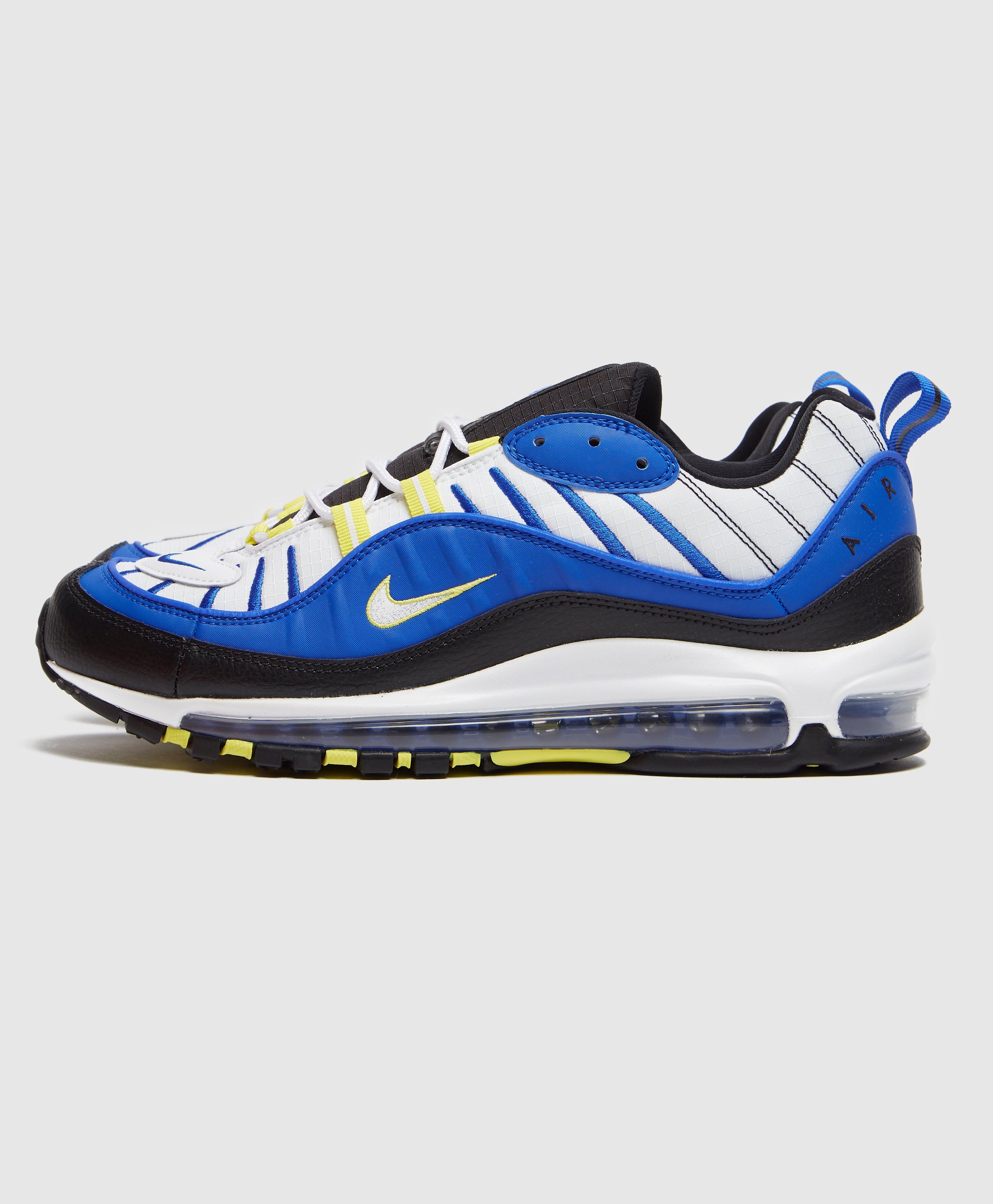 Nike Lace Air Max 98 Trainers in Blue 