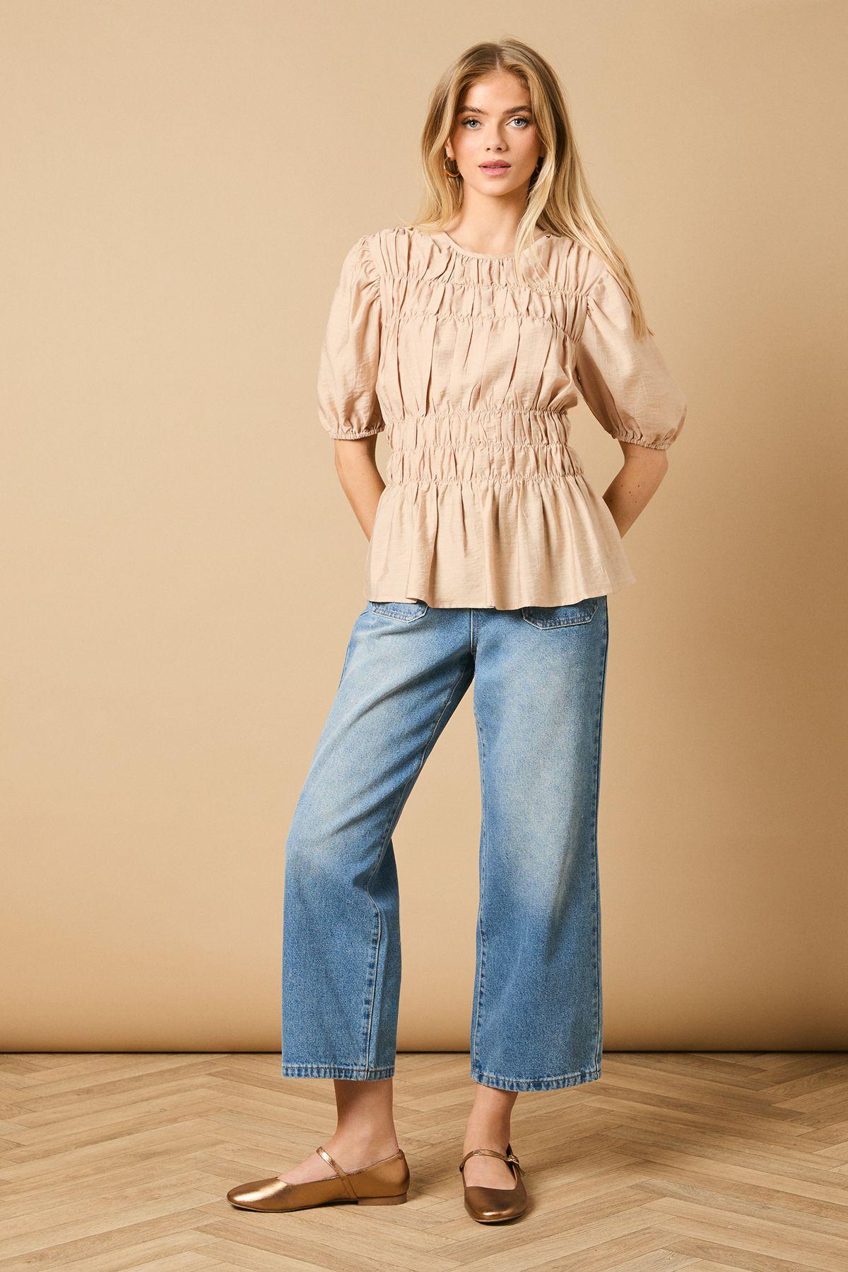 Oasis Curve Tops Buy Dorothy Perkins Curve Printed Short Sleeves