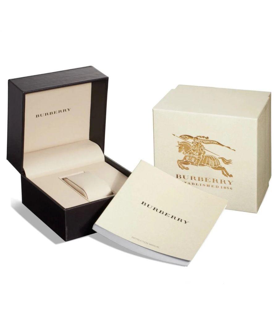 Burberry haymarket watch hot sale