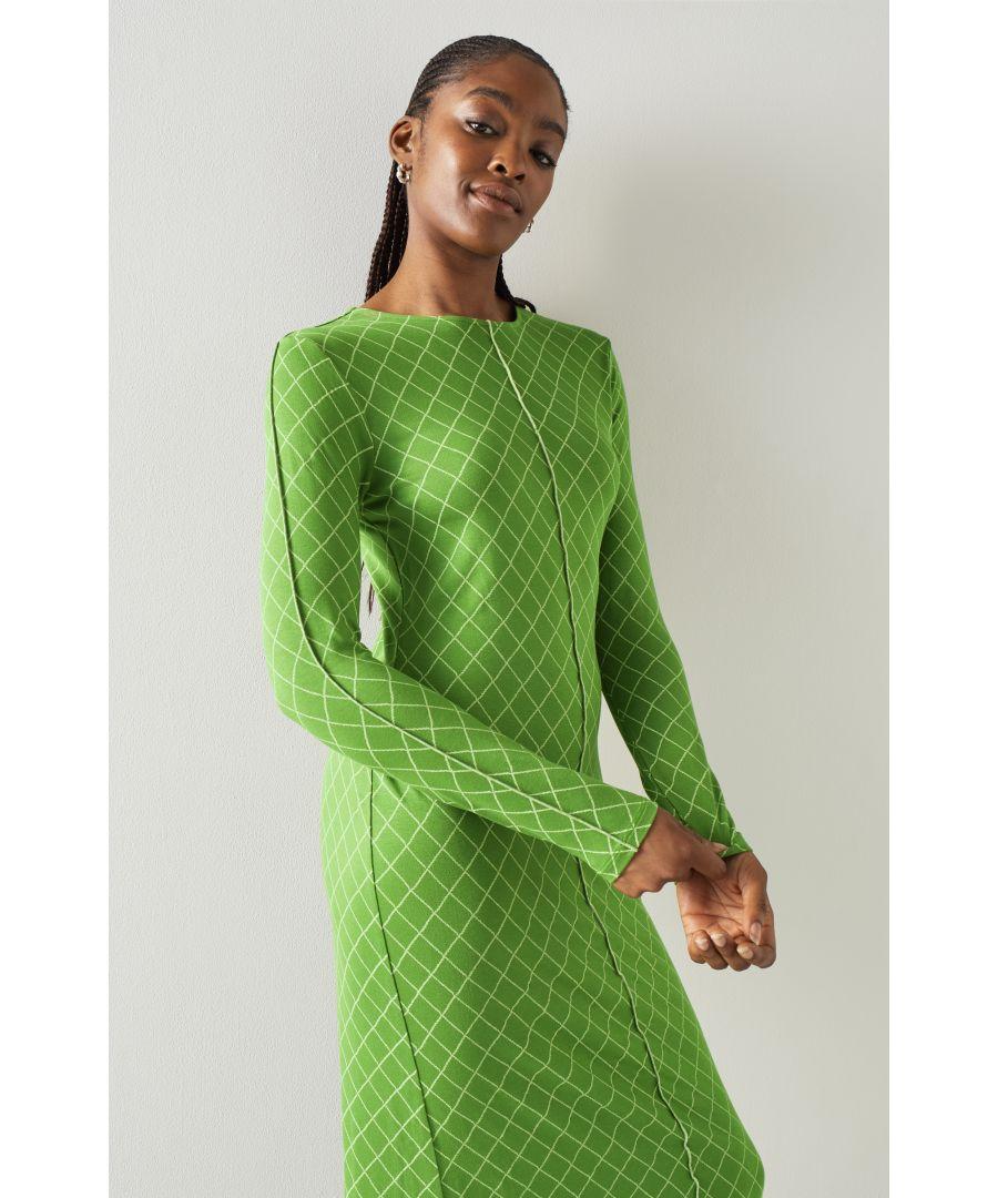 Green lk bennett dress hotsell