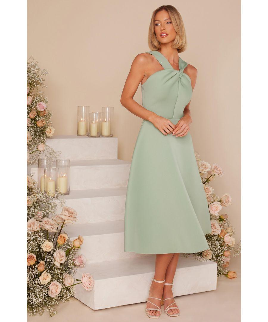 quiz mint green dress Glamourous mint-green dress – ALBINA DYLA main image 0