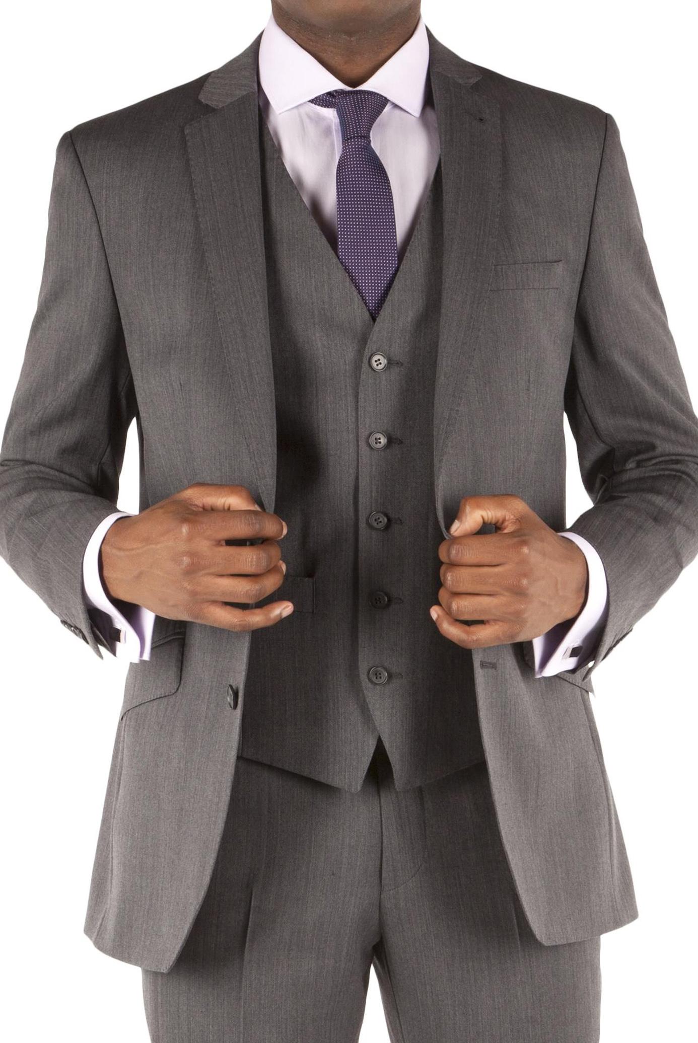 Racing Green Herringbone Tailored Fit Performance Suit Jacket in