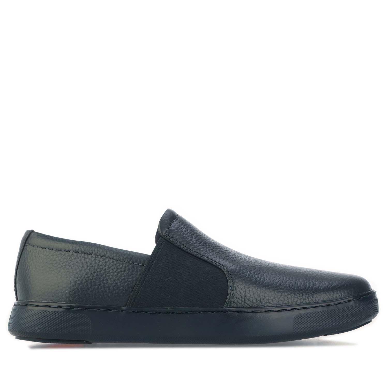 Fitflop Fit Flop Collins Slip On Leather Shoes in Blue for Men | Lyst UK