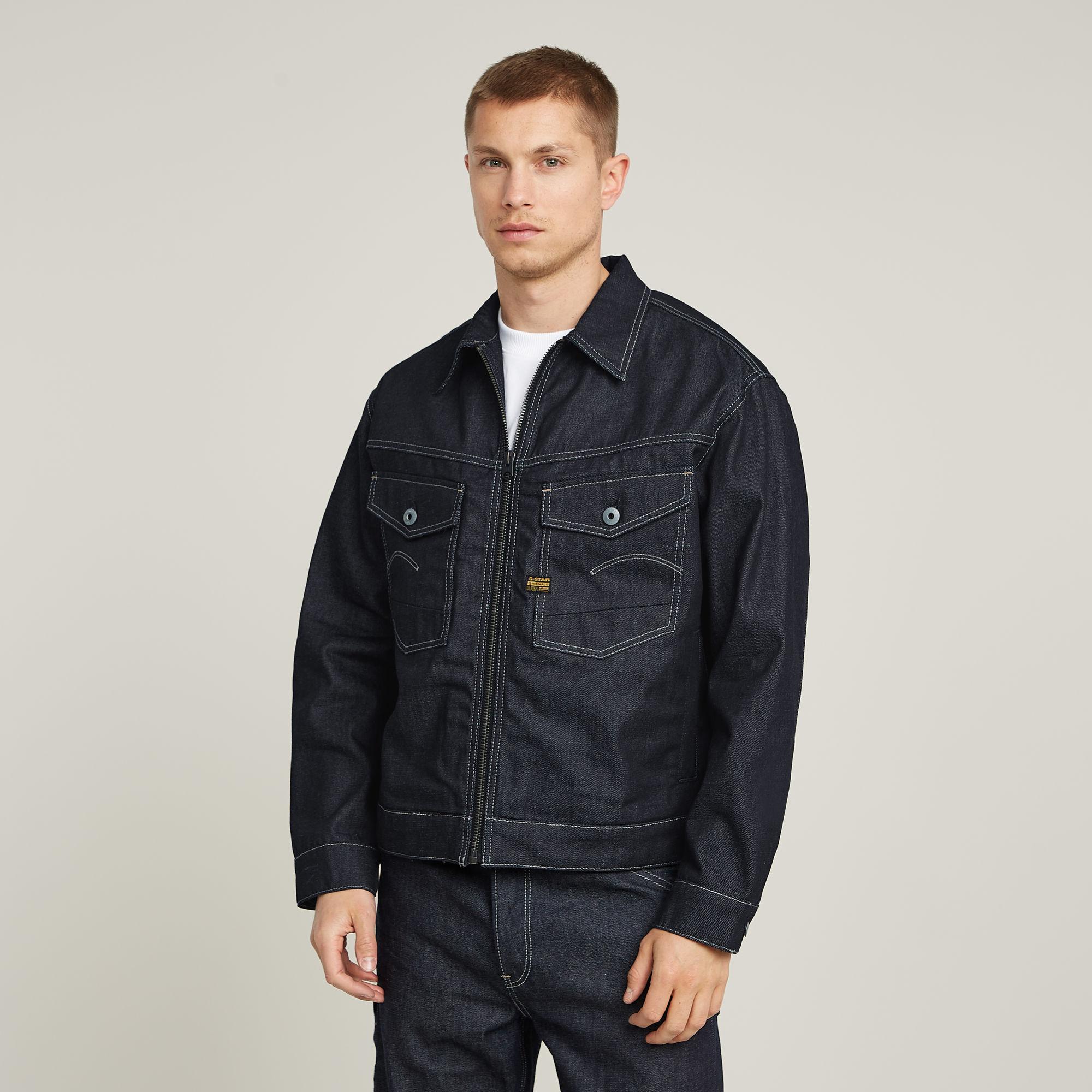 G-Star Dakota Zip Jacket in Blue for Men Lyst UK