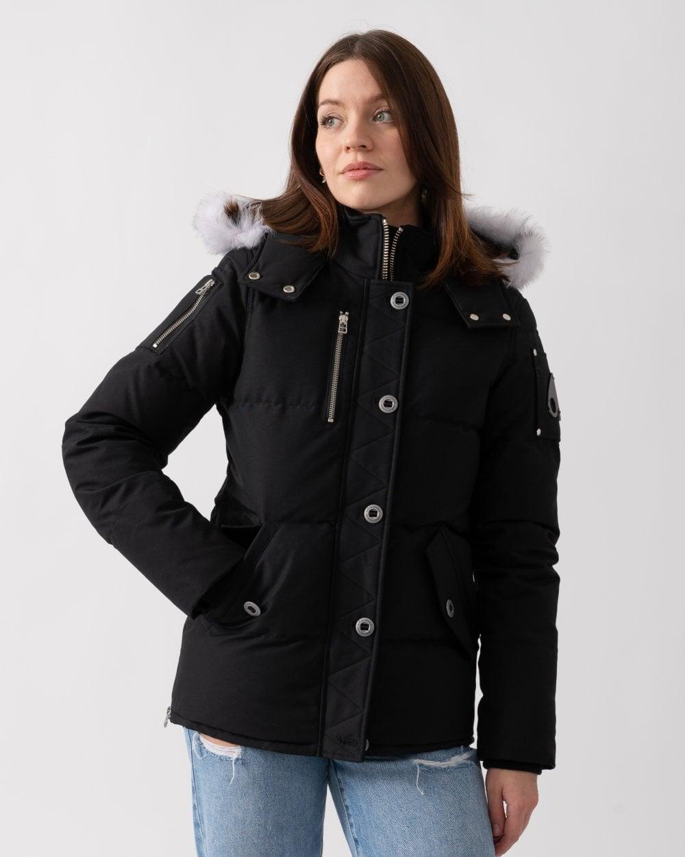 Moose Knuckles 3Q Jacket With Natural Shearling 1001, Size: M in Moose Knuckles 3Q Jacket With Natural Shearling 1001, Size: M in