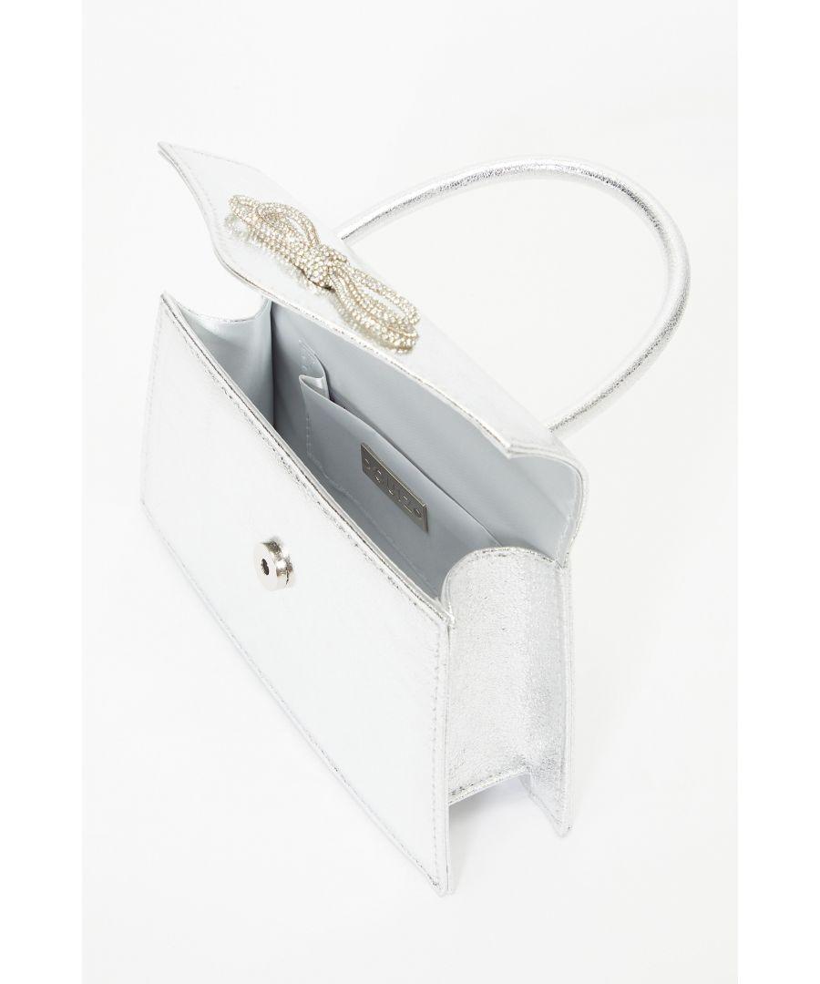 Quiz silver bag sale