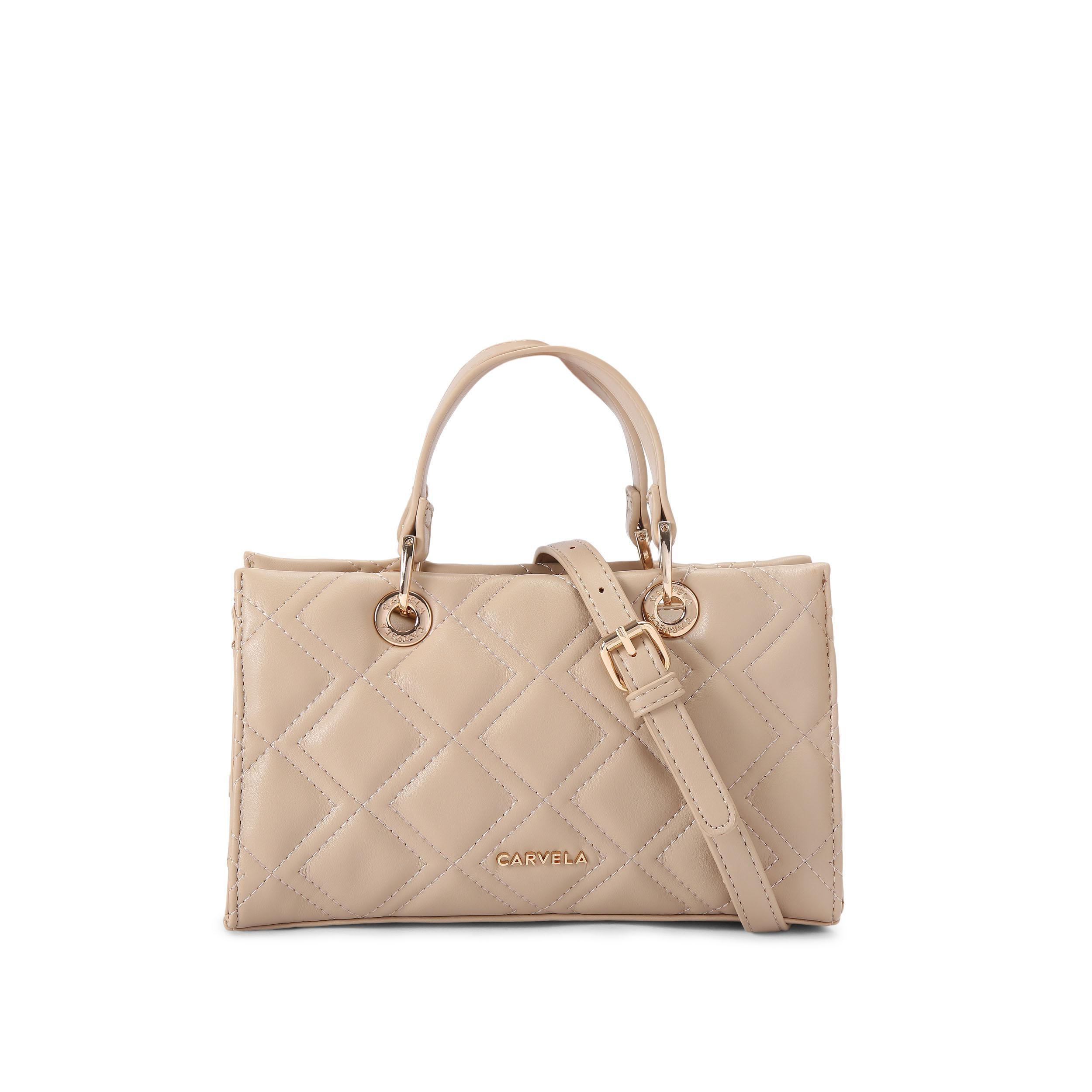 Carvela Kurt Geiger Rosa East West Bag in Natural Lyst UK