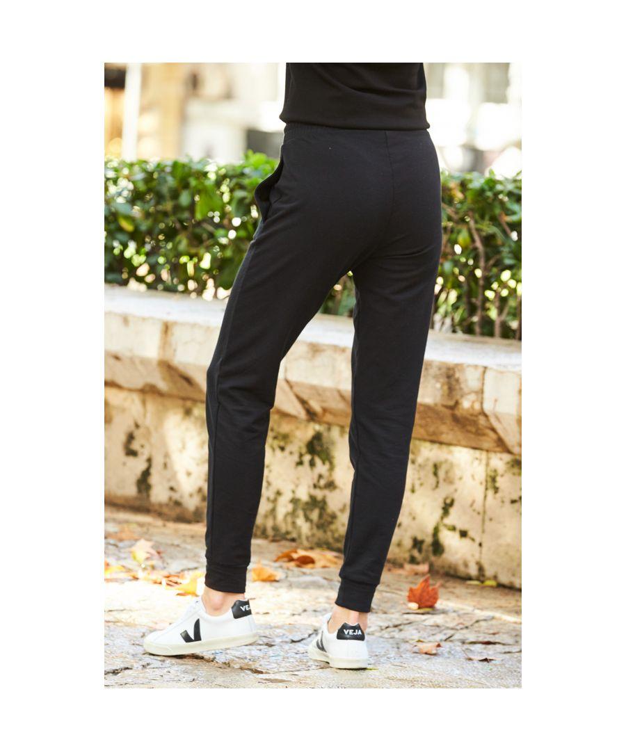 Black and gold joggers womens hot sale