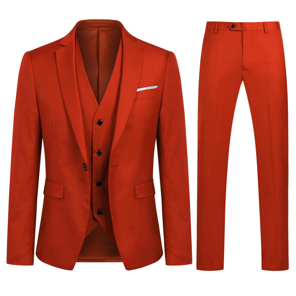 Lichtbruin Slim-Fit Pak: Modern, Elegant en Comfortabel