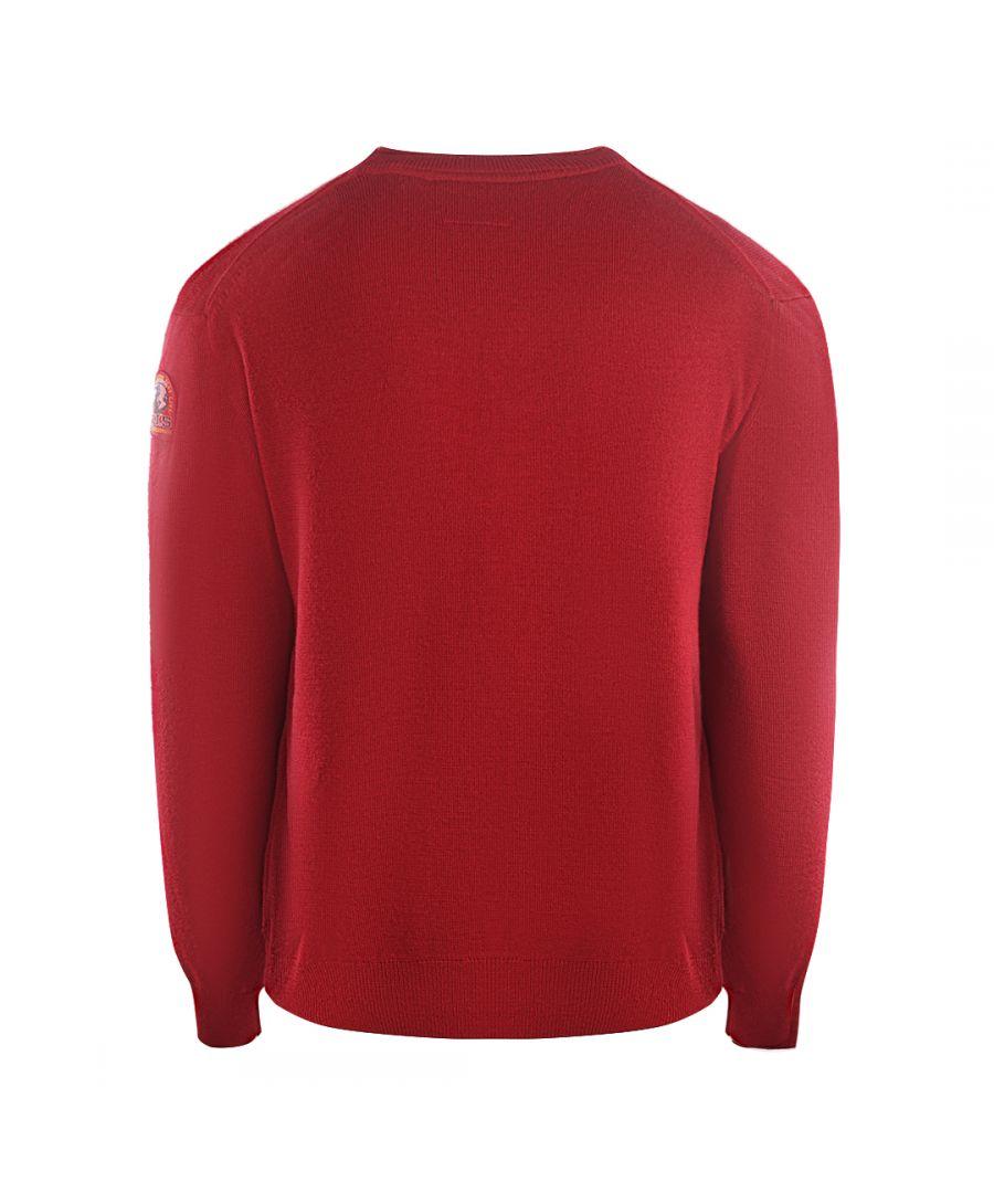 Plain sales red jumper