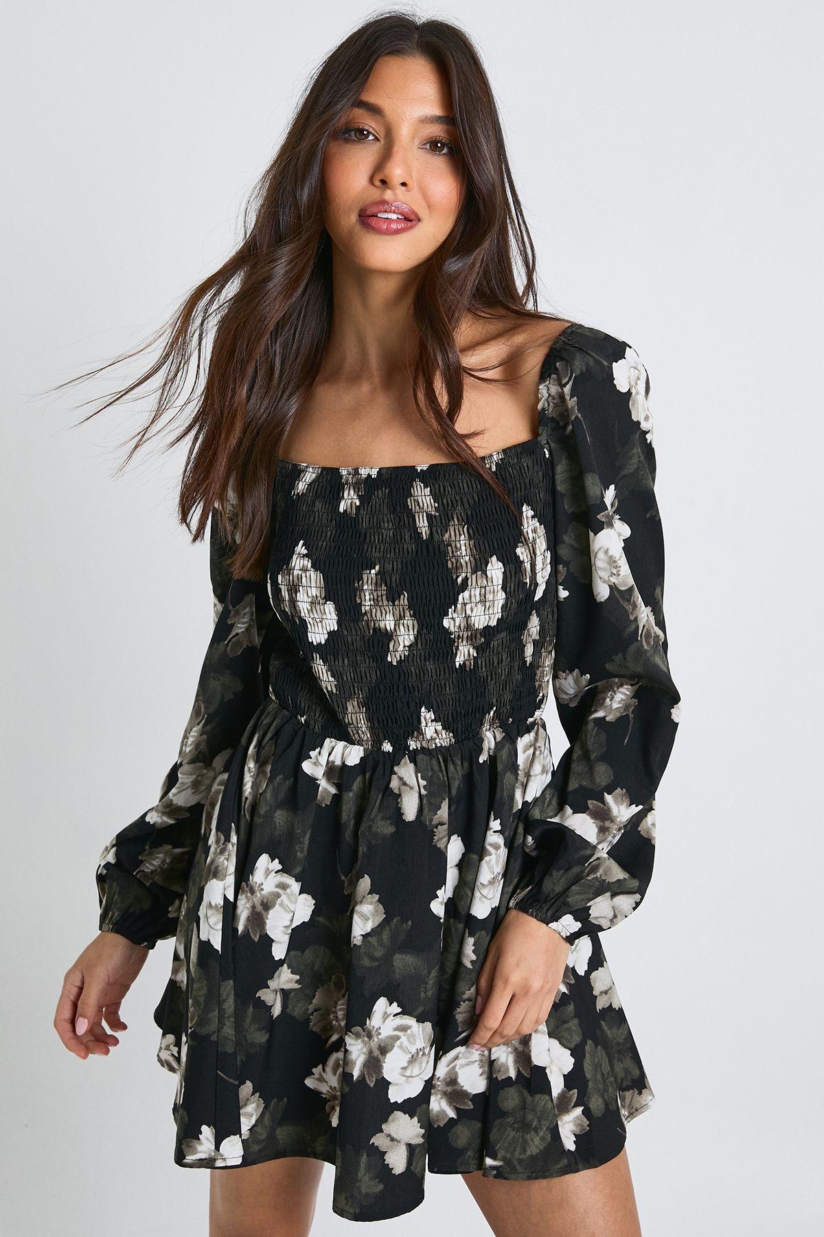Blouson Sleeve Boohoo Boho Dresses Boohoo Dresses For Women Online