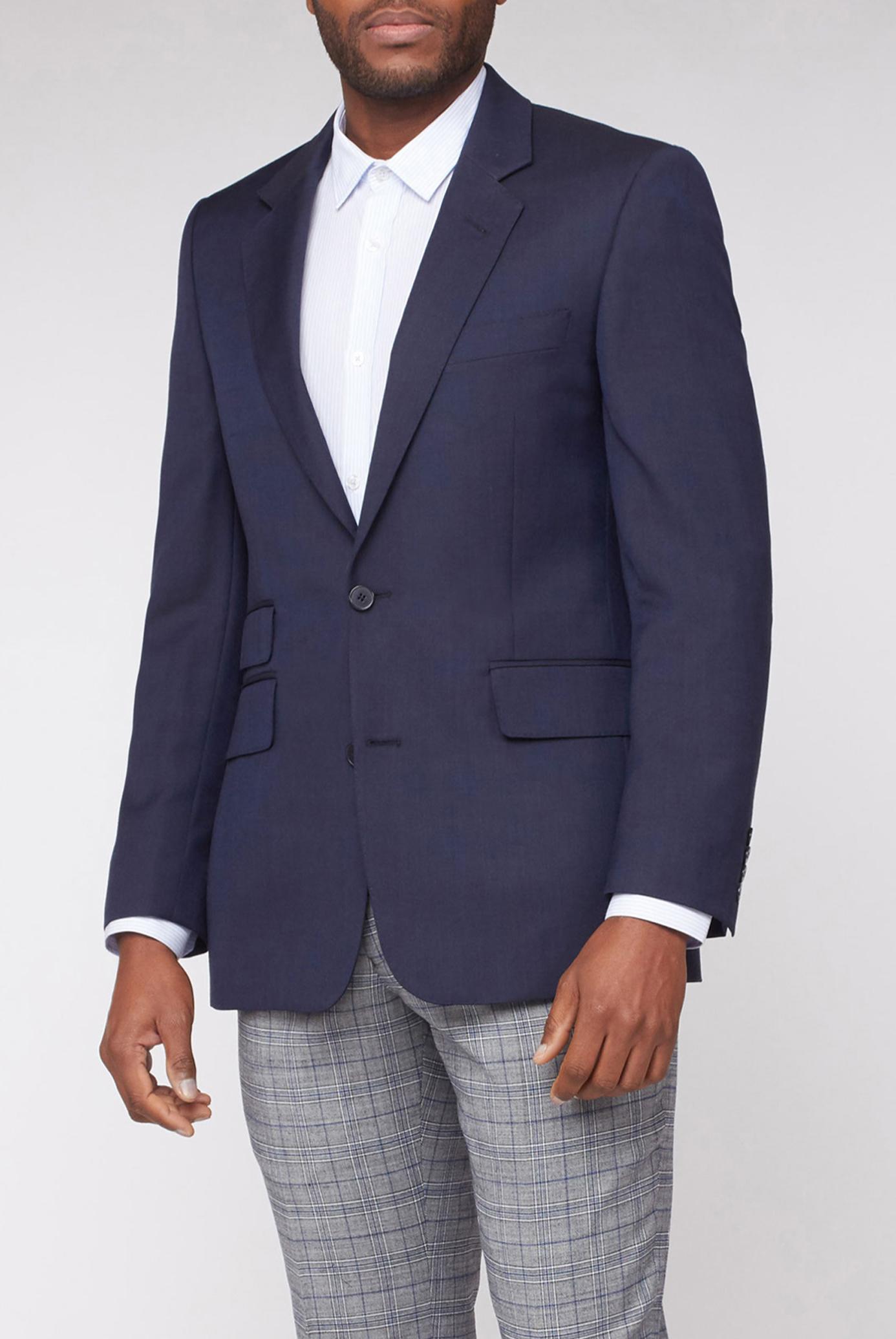 Hammond Plain Weave Jacket in Blue for Men Lyst UK