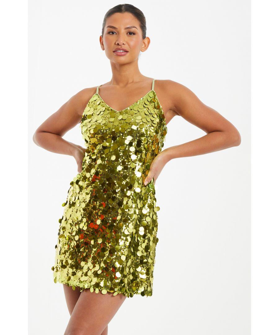 Green Sequin Quiz Sequin Jumpsuit Green Sequin Quiz Full Length