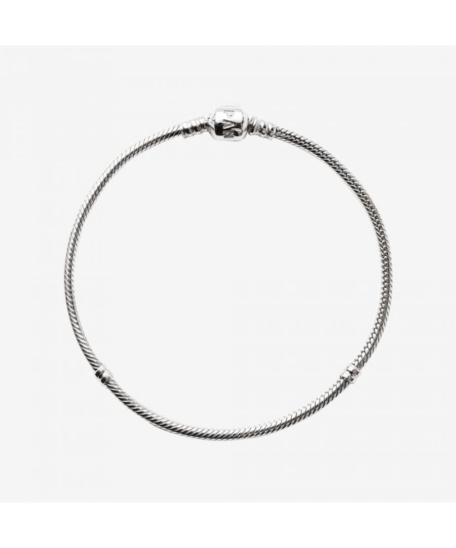 PANDORA 'moments' 925 Sterling Silver Bracelet - 590702hv-18 in White |  Lyst UK