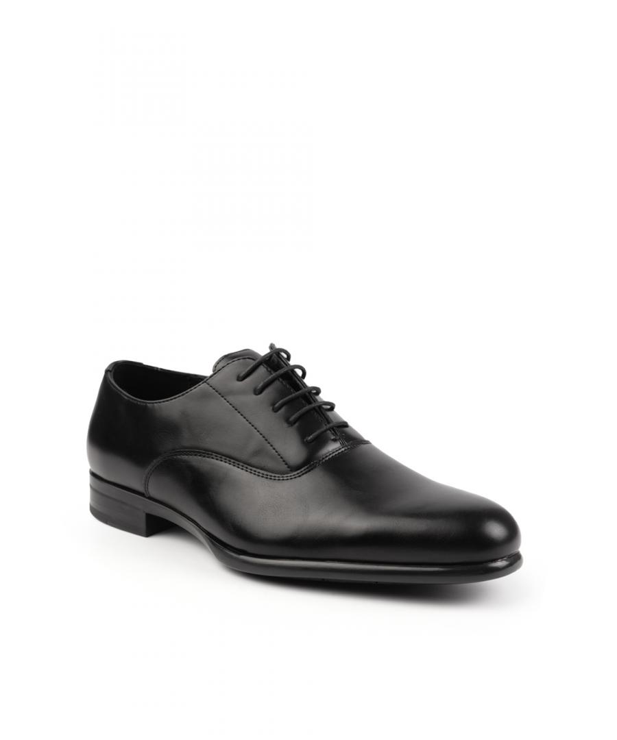 Where s That From Wheres Ryan Oxford Lace Up Work Dress Shoes in Black for Men Lyst UK