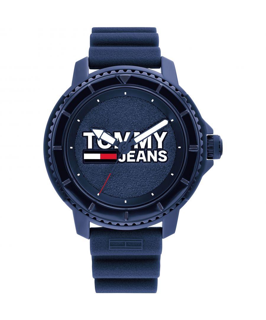 Tommy Hilfiger Tokyo Blue Watch Men 1792000 UK for Silicone | Lyst