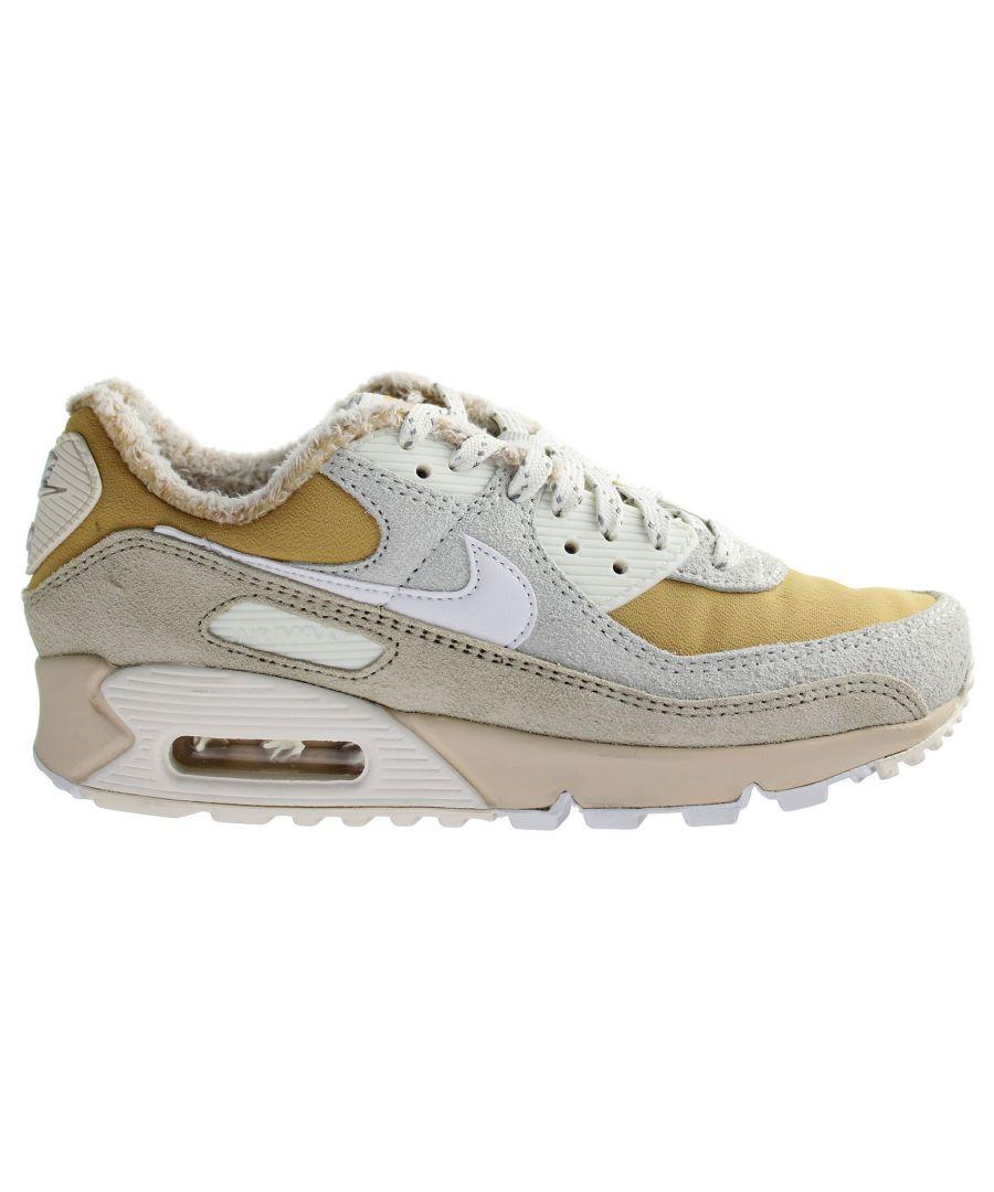 Nike Air Max 90 Beige Trainers in White Lyst UK