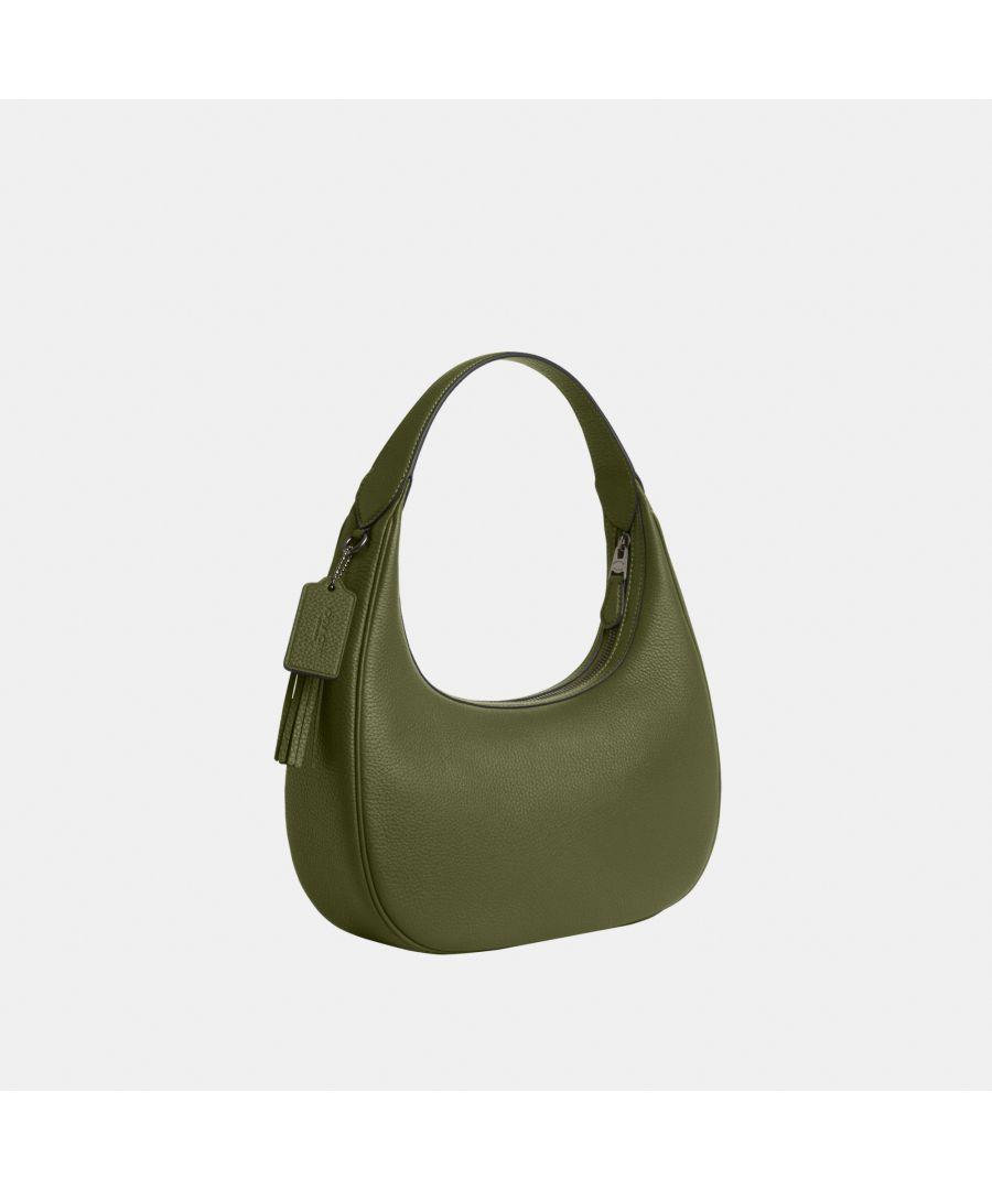COACH Carmen Shoulder Bag in Green | Lyst UK