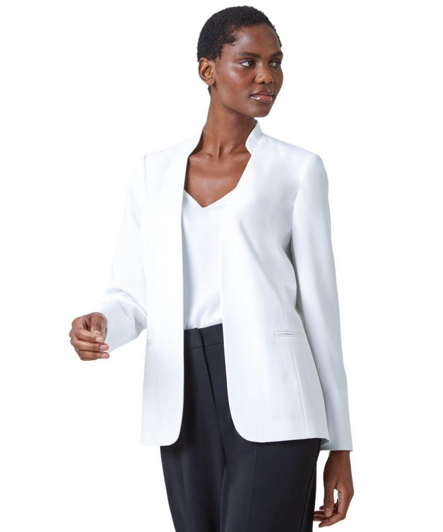 Roman clearance ivory jacket