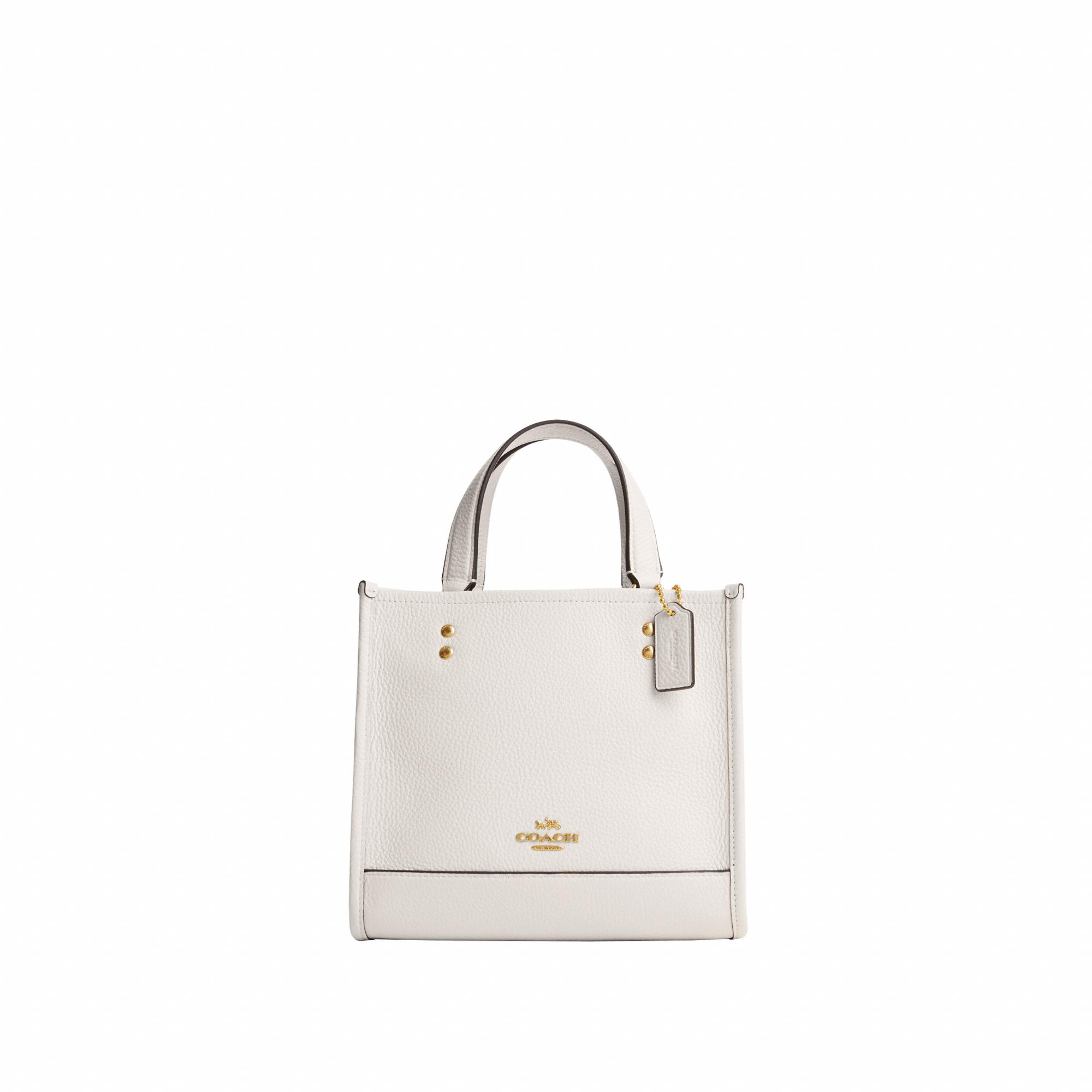White coach tote purse sale