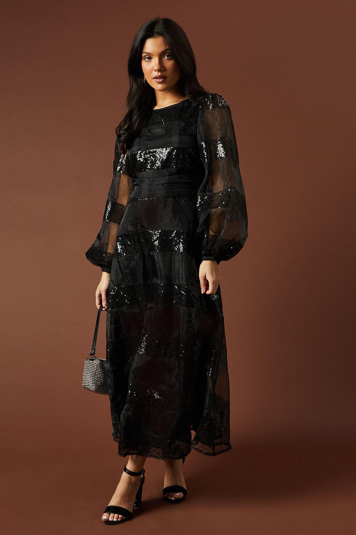Oasis black dress sale deals