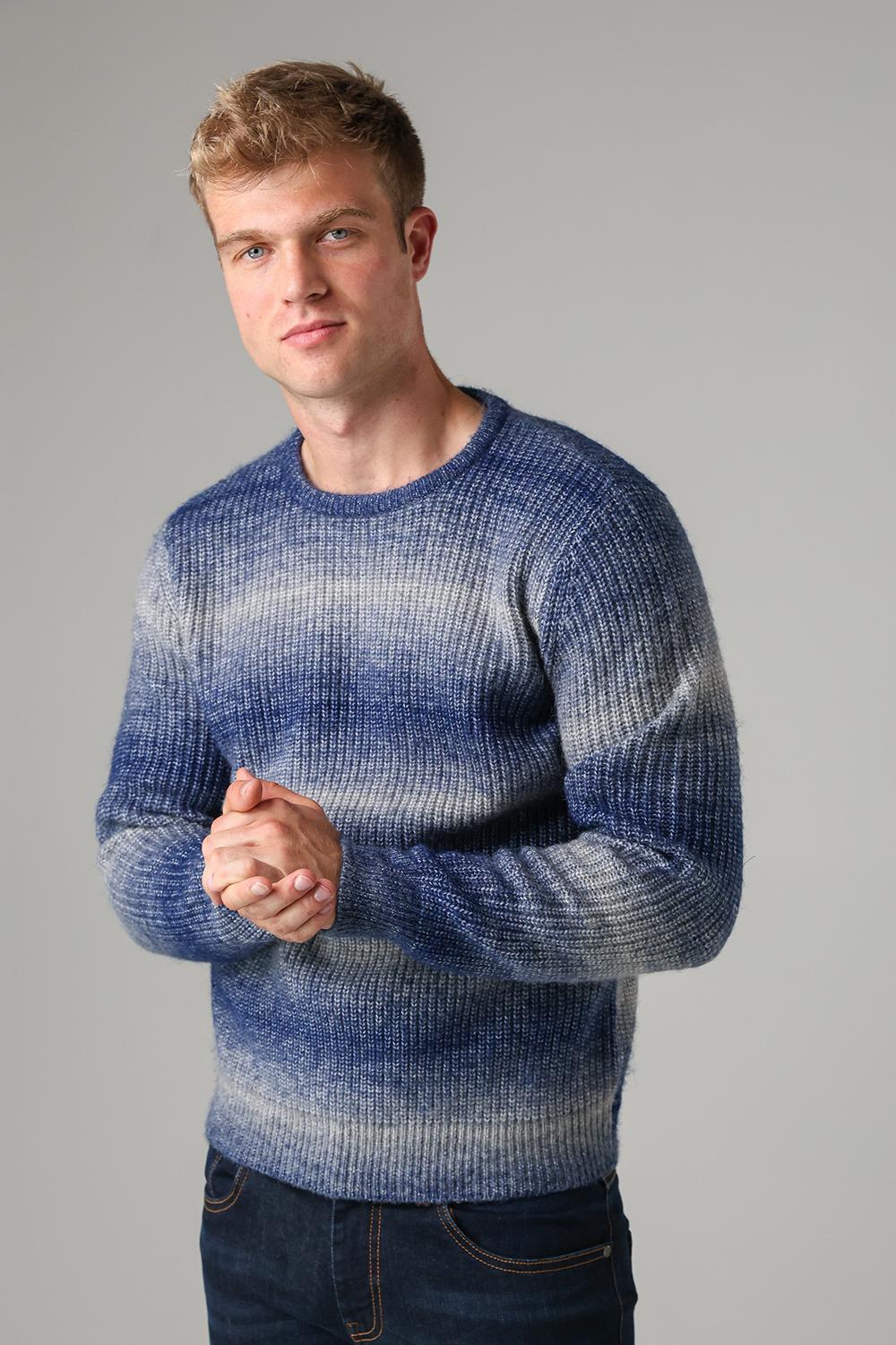 Maglione A Girocollo Da Uomo Kensington Eastside - Morbido, Elastico, Design A Maglia Rovescia