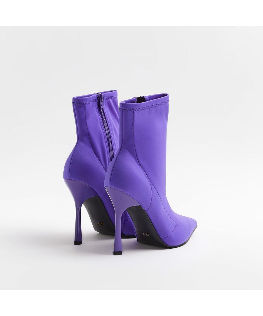 River island purple best sale boots