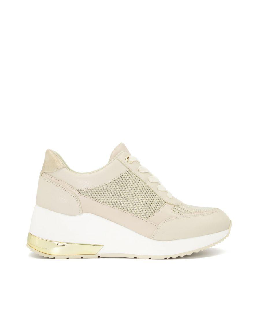 Dune ladies hot sale white trainers