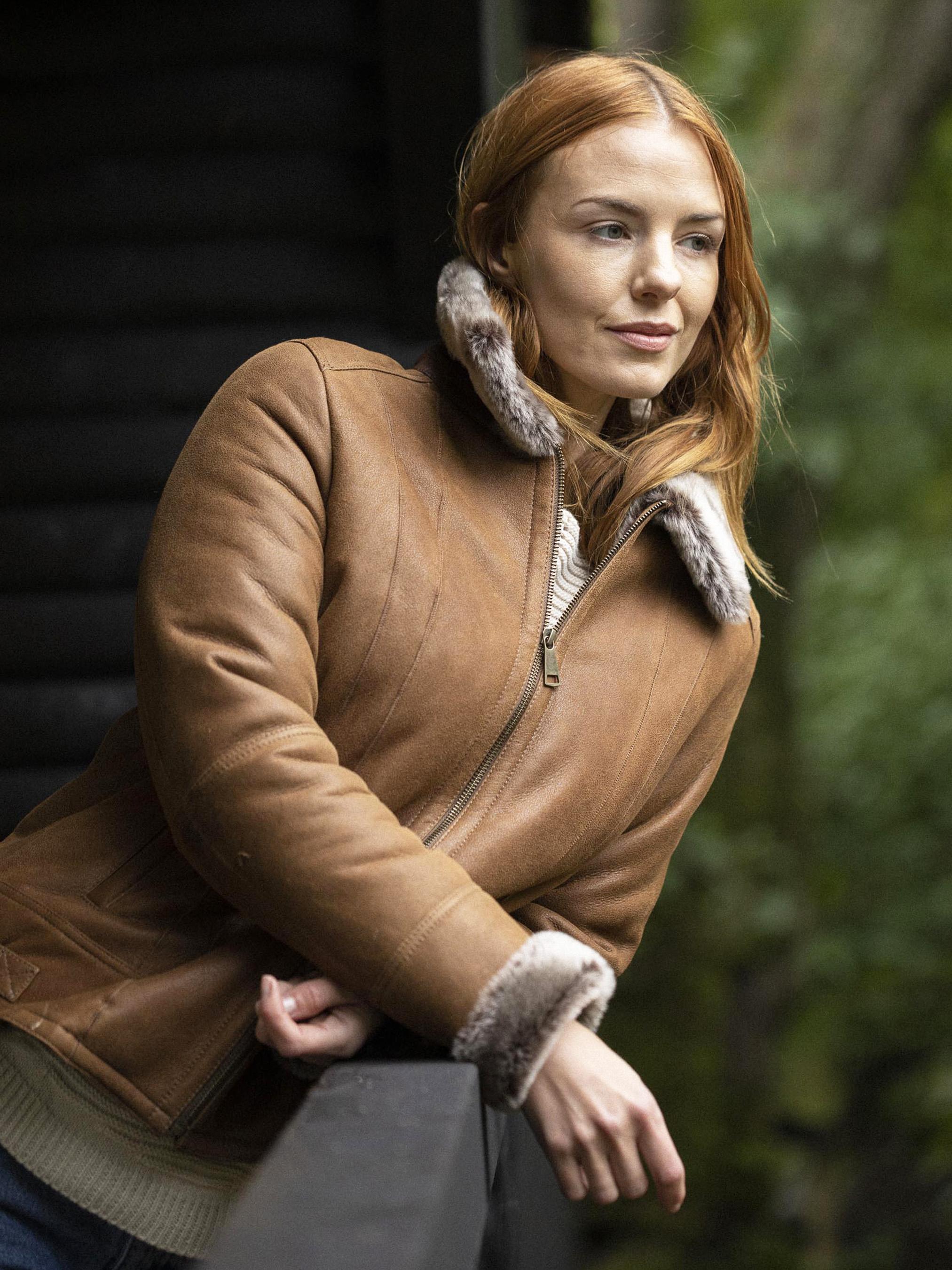 Lakeland leather women's coats sale