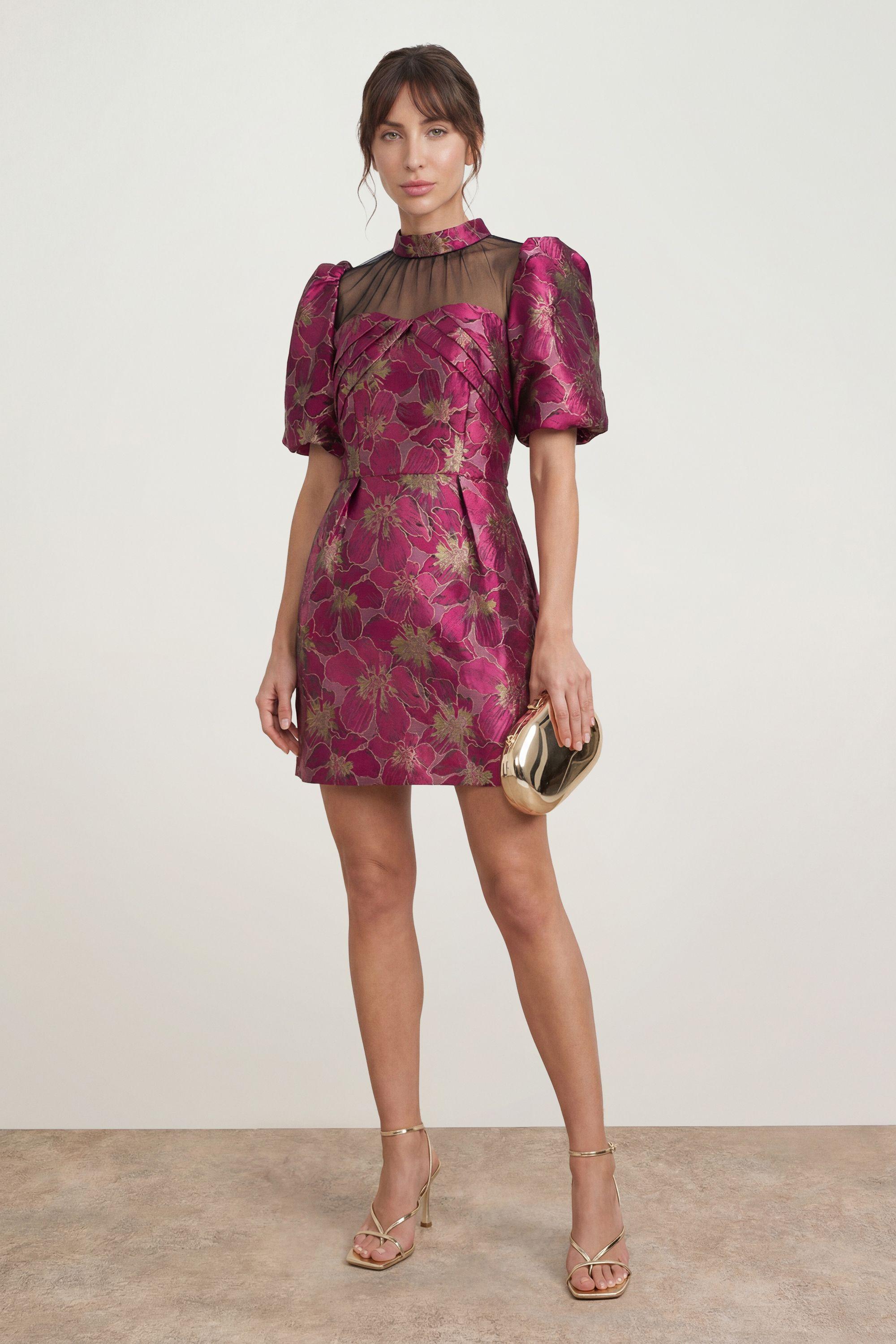 french oasis mini dress Mini Dress Gia - Blue Oasis