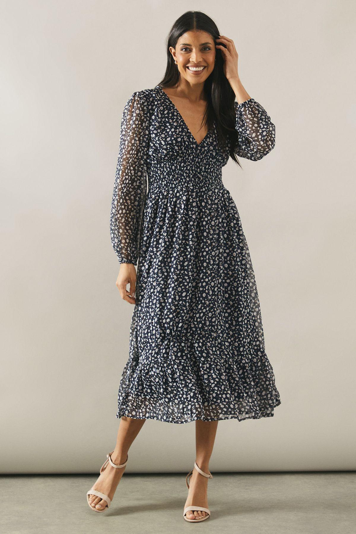 Midi Dress Polka Dot Dress Wallis Wallis Petite Polka Dot Dress Online