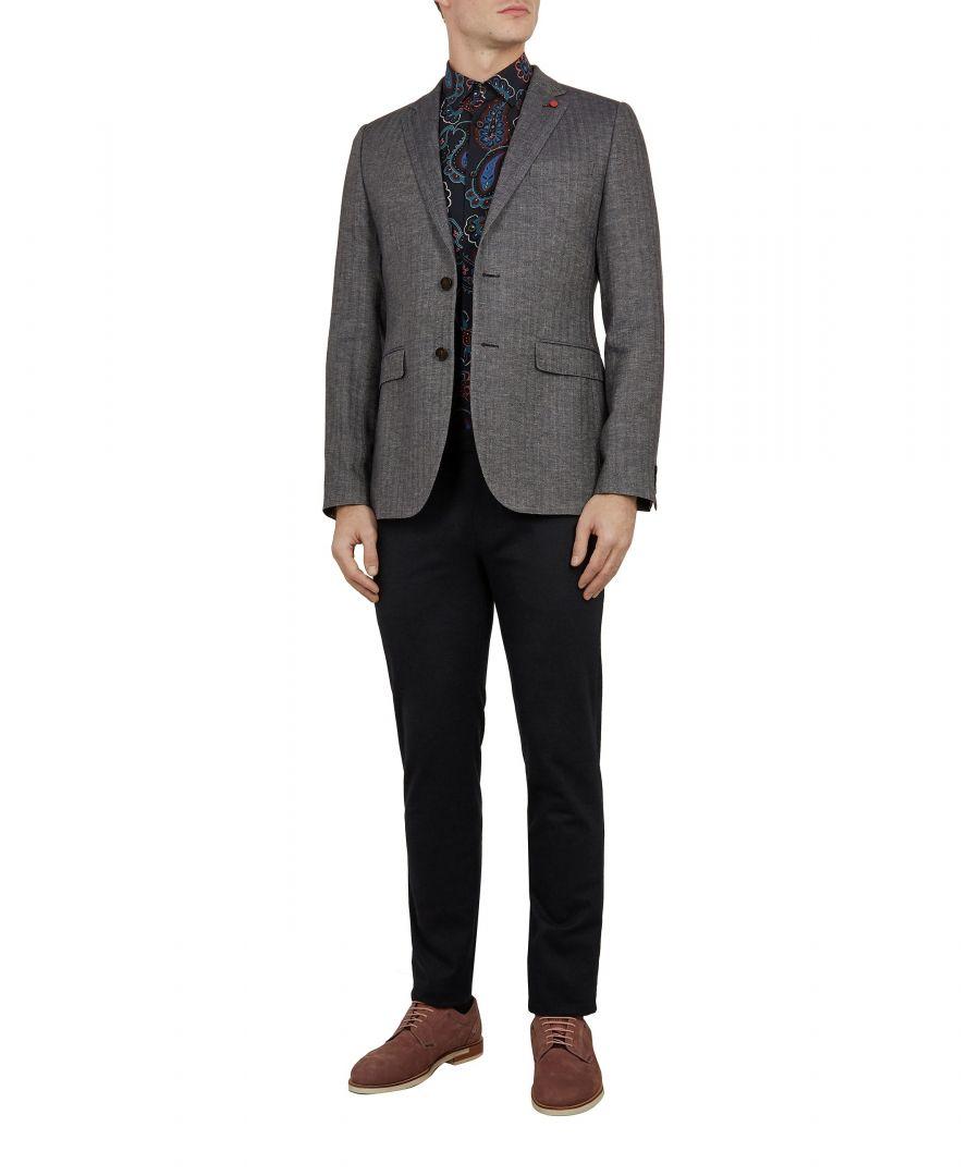 Balrom Linen Herringbone Jacket