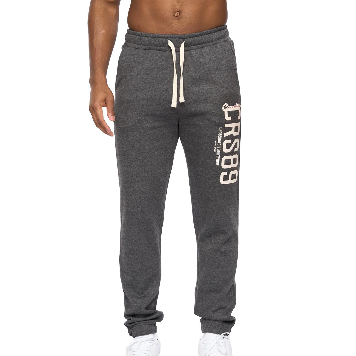 Crosshatch Ellsworth Jogging Bottoms Marl) in Black for Men Lyst UK