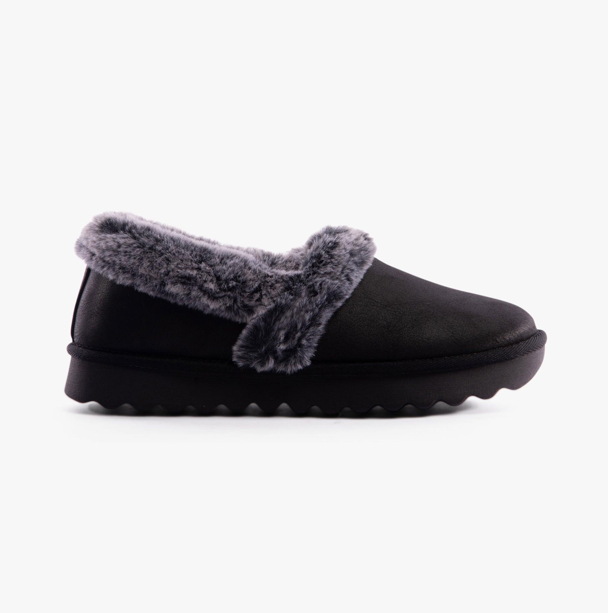Skechers 169027/Blk Cozy Up Slippers in Black Lyst UK