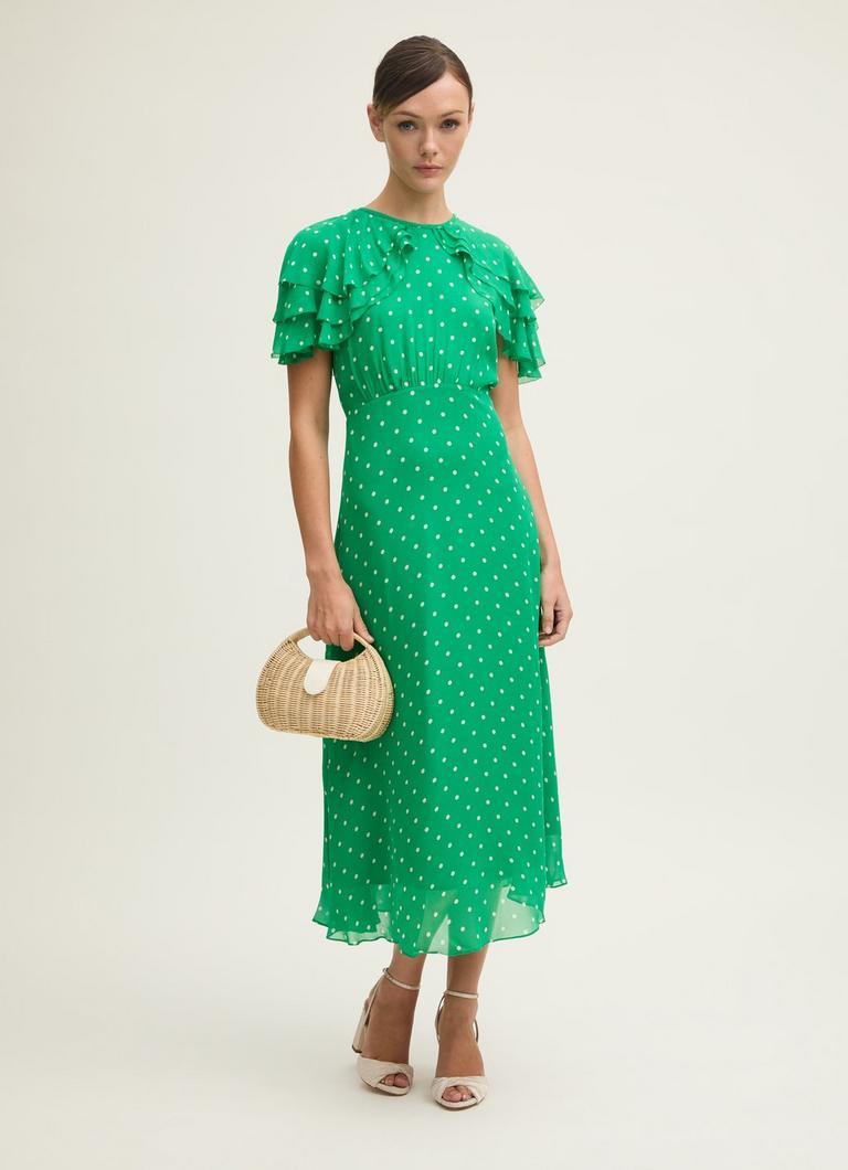 lk bennett green silk dress Lk Bennett Green Dress Lk Bennett Montana Green Silk Dress Hot Sale