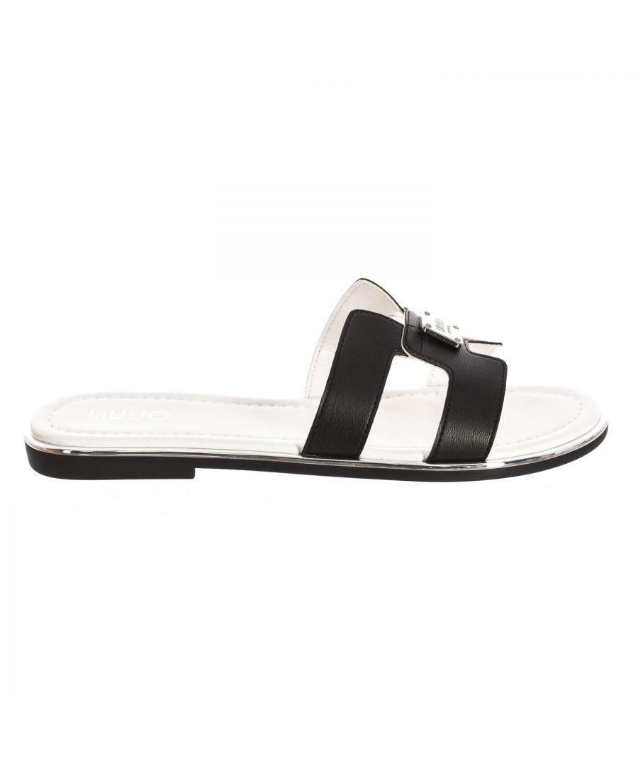 Liu Jo Slipper Style Sandal Sally 511 4A3711Ex014 in Black Lyst UK