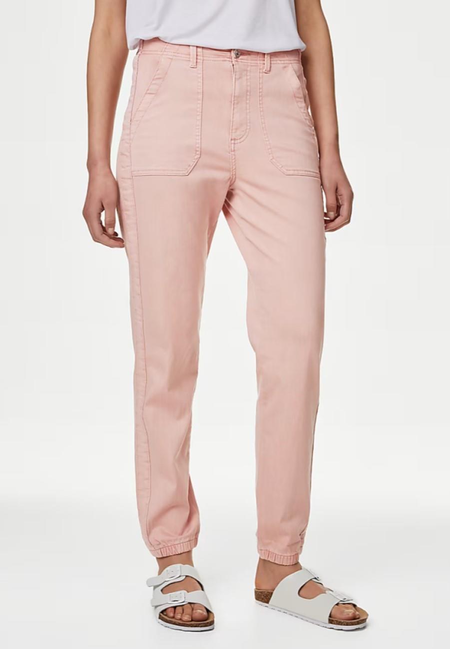 Joggers Marks And Spencer Tracksuit Bottoms Ladies Cotton Rich