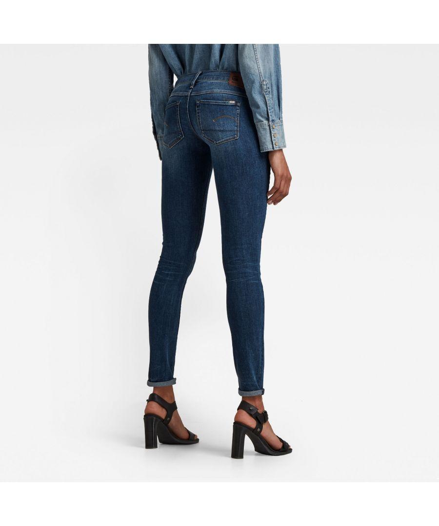 G-Star RAW 3301 Low Waist Skinny Jeans Cotton in Blue | Lyst UK