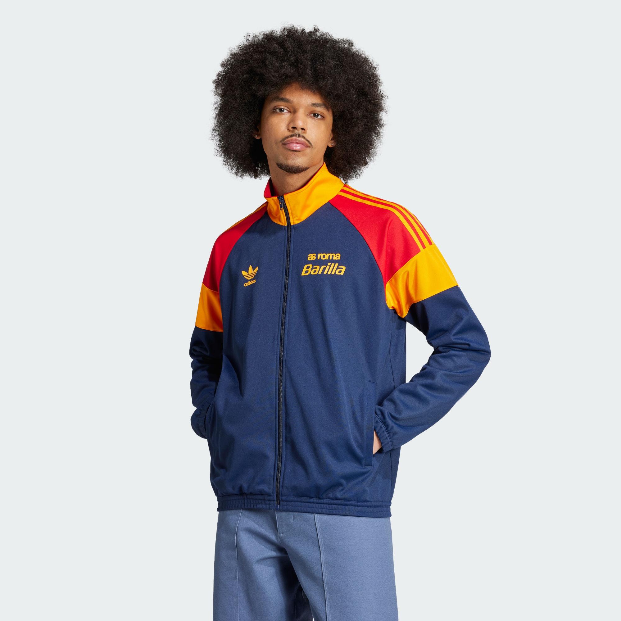 adidas Originals As Roma Bring Back 1993 Track Jacket in Blue for