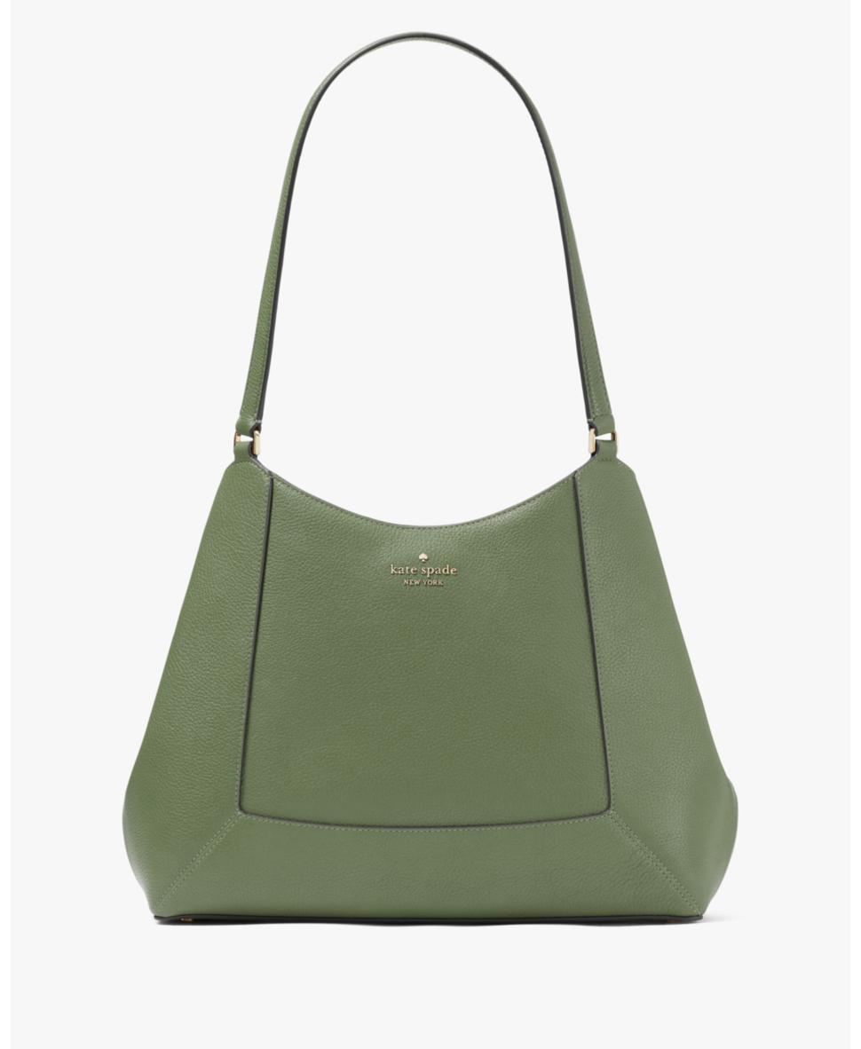Shoulder Bag Kate Spade Tote Green Kate Spade Large Knott Pebbled