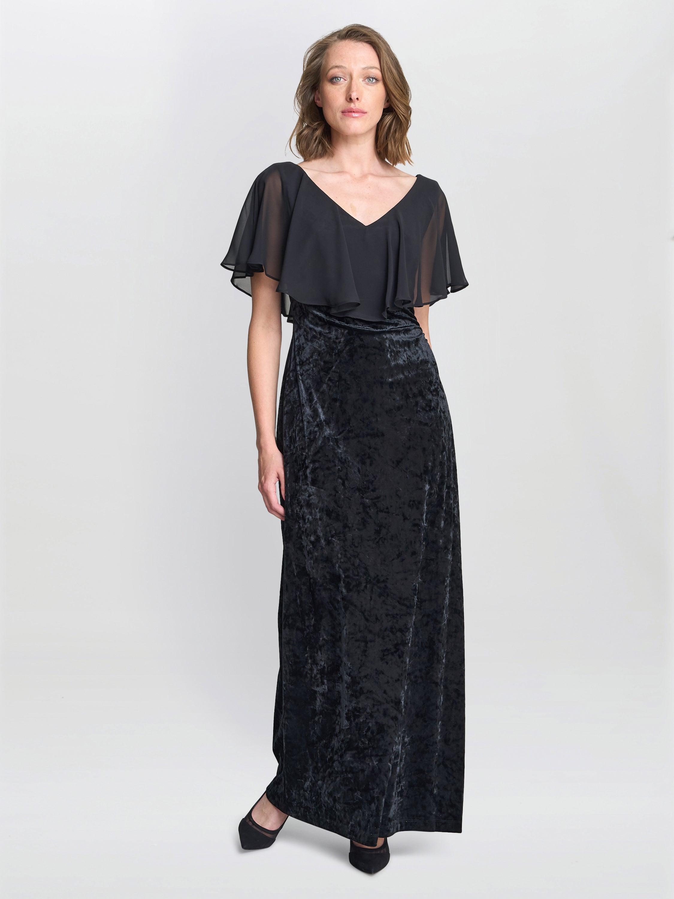 Chiffon Cape Dresses for Women - Up to 80% off | Lyst UK