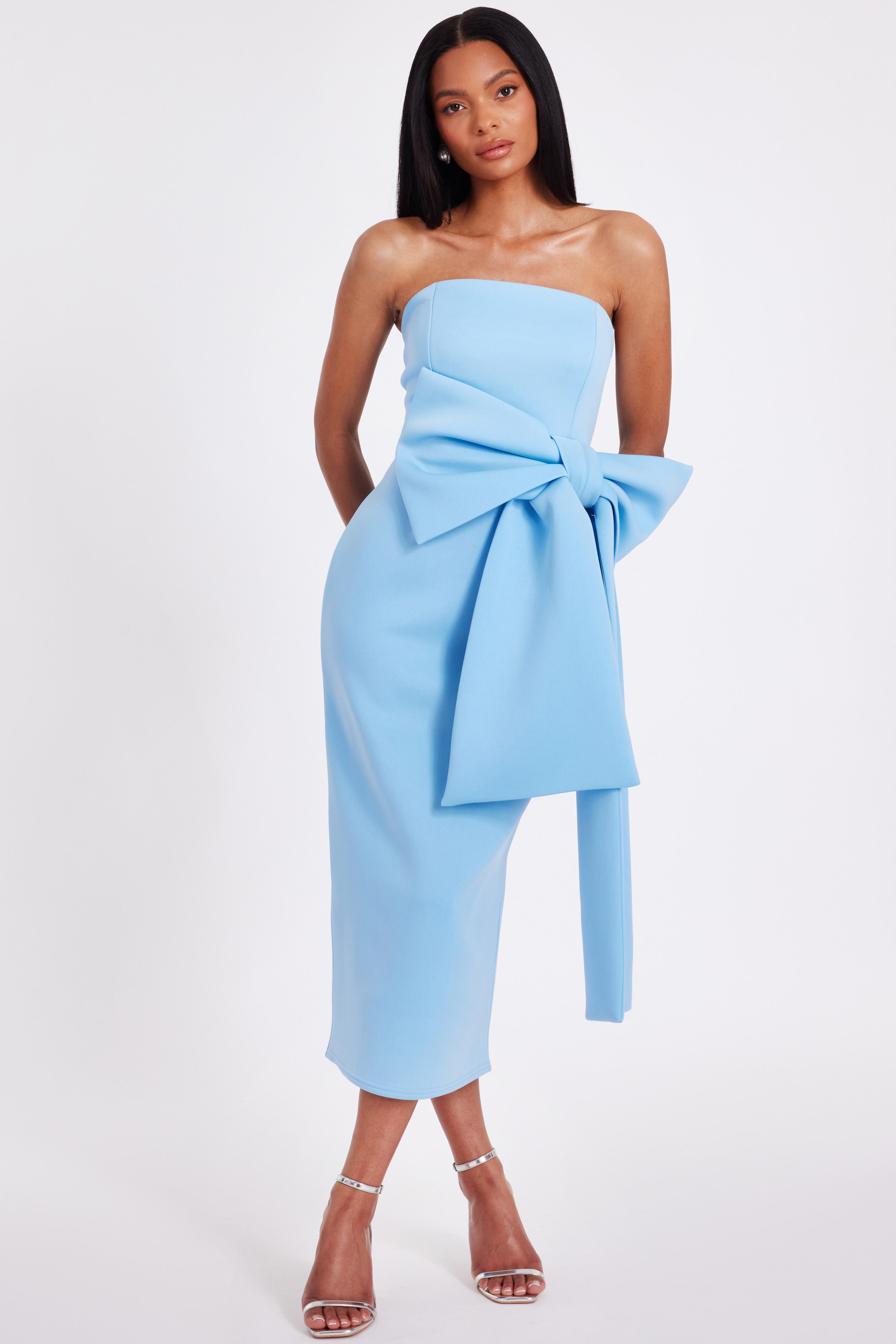 white party dress midi White Embellished Ruffle Sleeve Skater Midi Dress for Wedding Guest –  FASHIONISKO