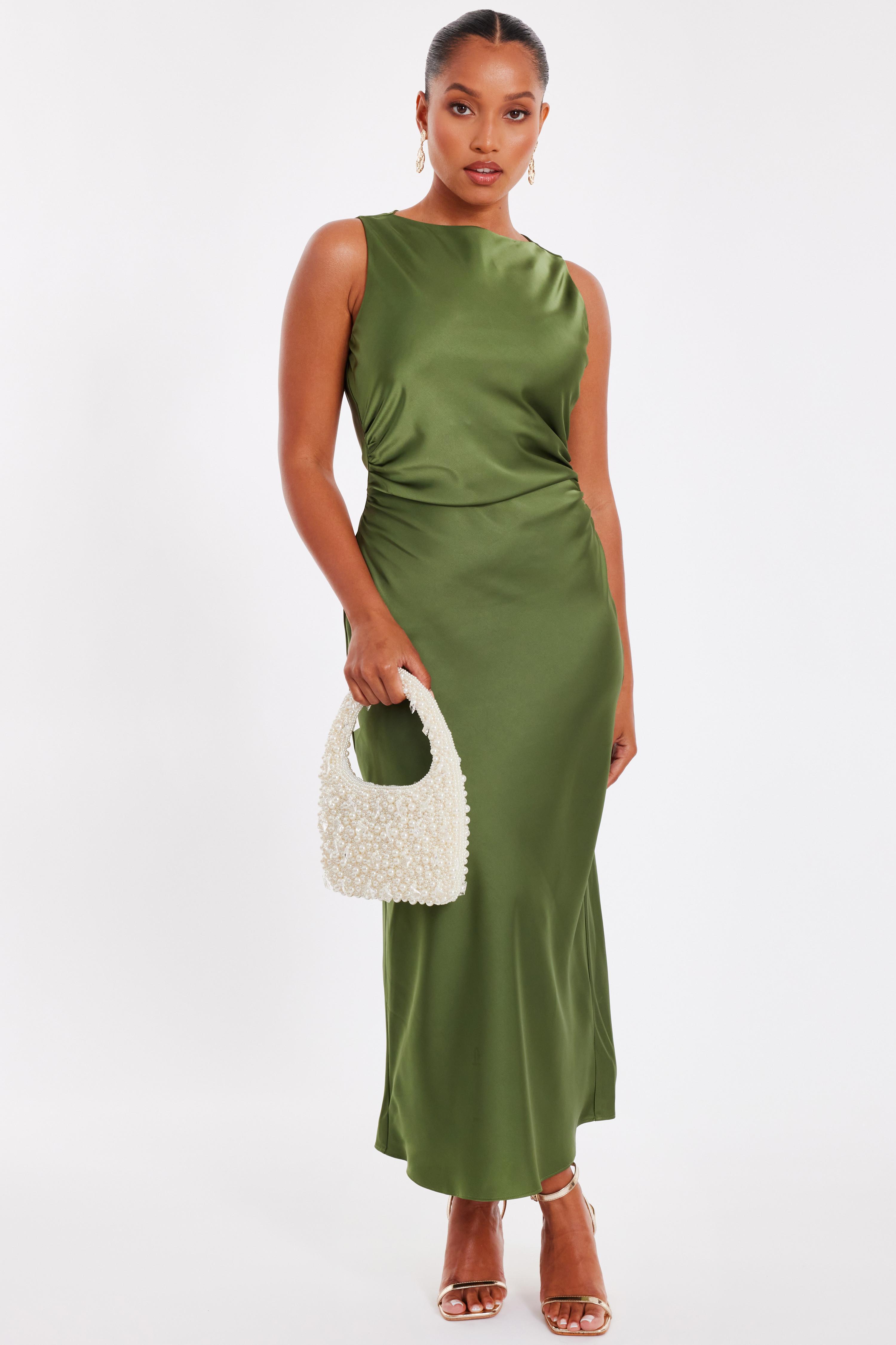 Green Quiz Dresses for Women | Lyst UK
