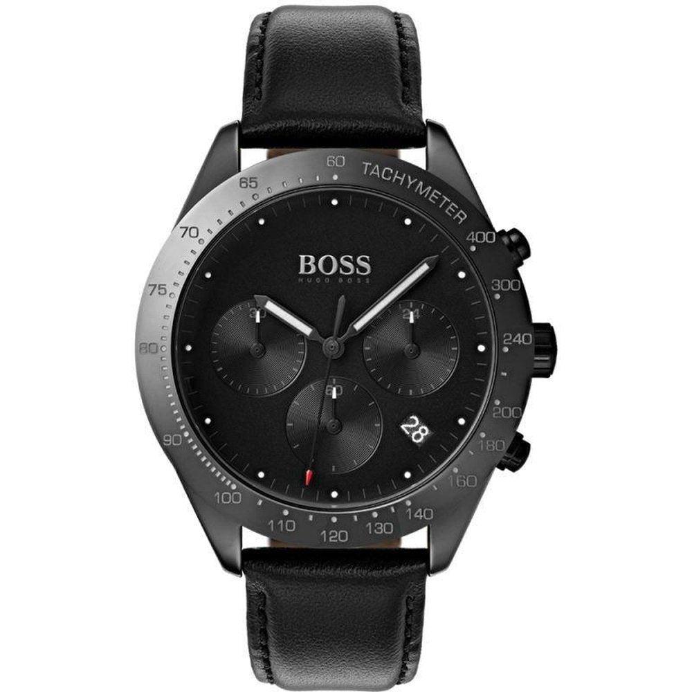 Hugo boss black ceramic watch discount