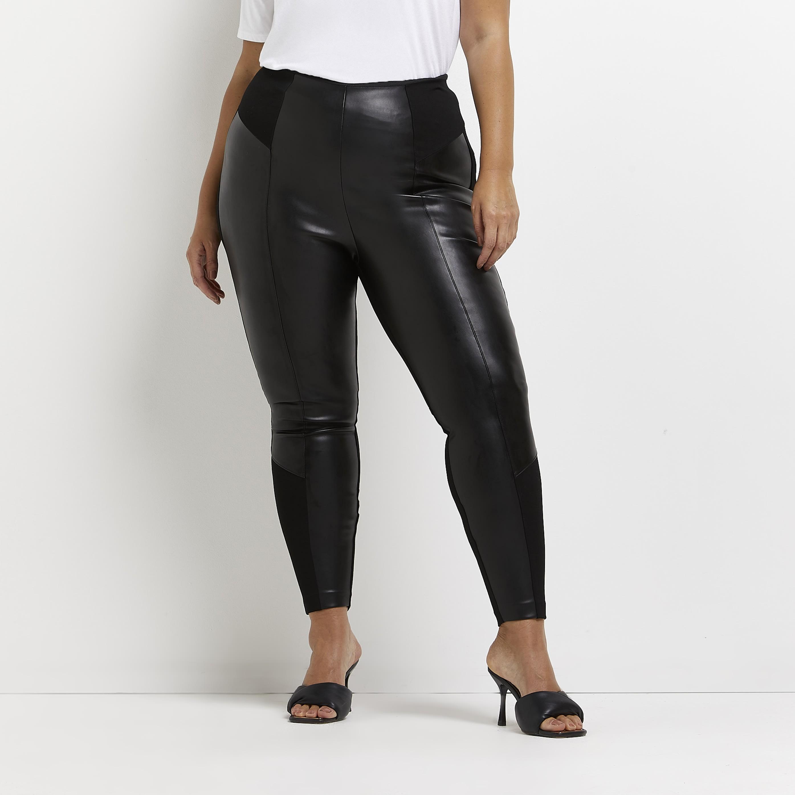 Leggings River Island Taille 12 - Noir, Pour Femme, Occasion En Très Bon état