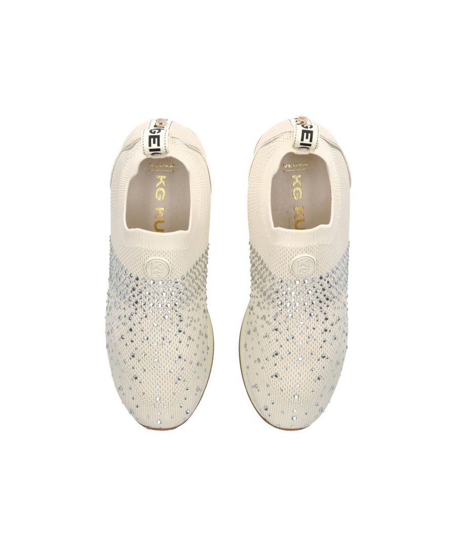 KG by Kurt Geiger Lara Sneakers in White Lyst UK