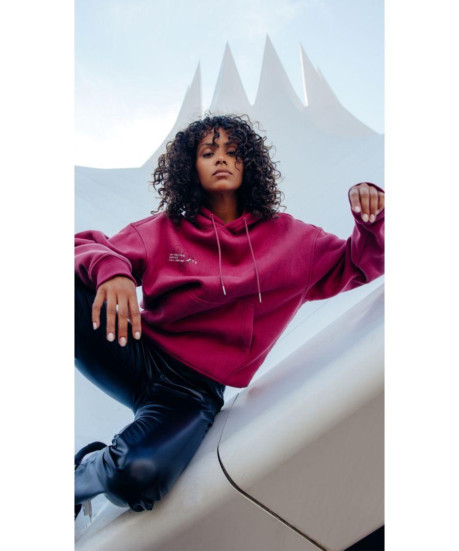 BLACK BANANAS Heart Hoodie Roze in het Roze Lyst NL