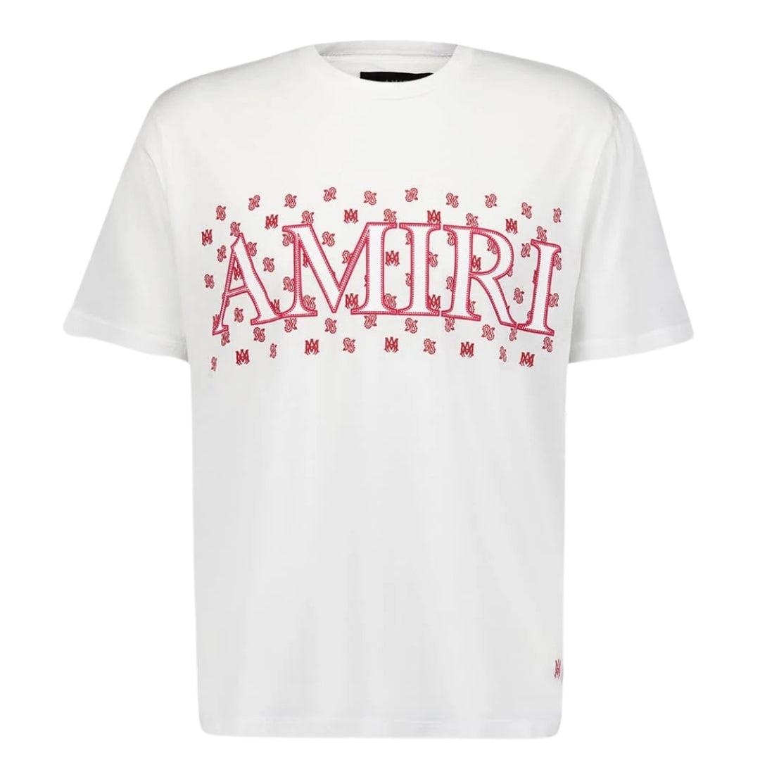 Amiri Paisley- Print T-Shirt in Pink for Men Lyst UK