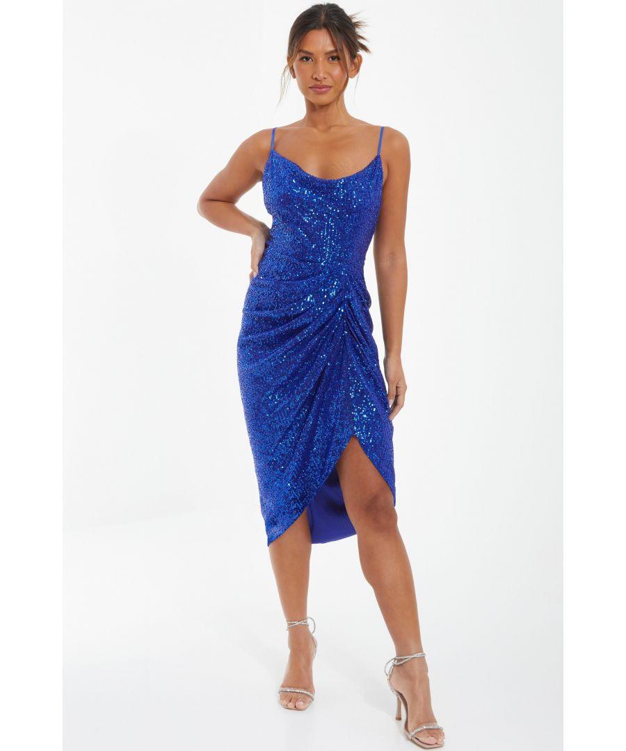 quiz royal blue sequin dress quiz royal blue sequin dress